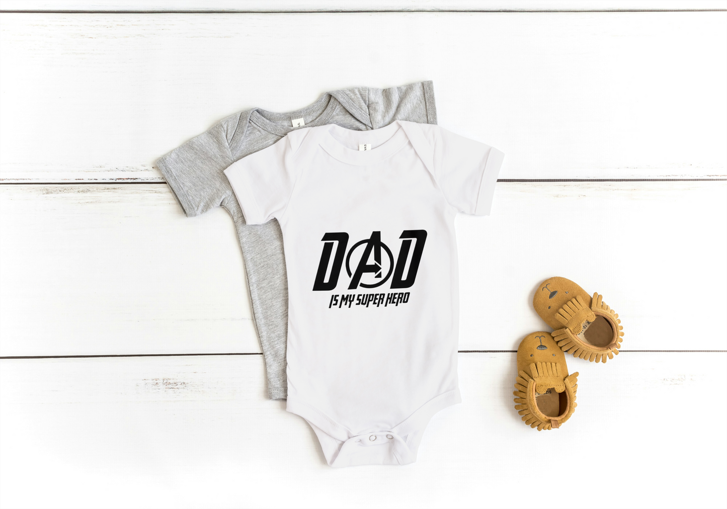 Premium Kurzarm-Babytrikot – DAD