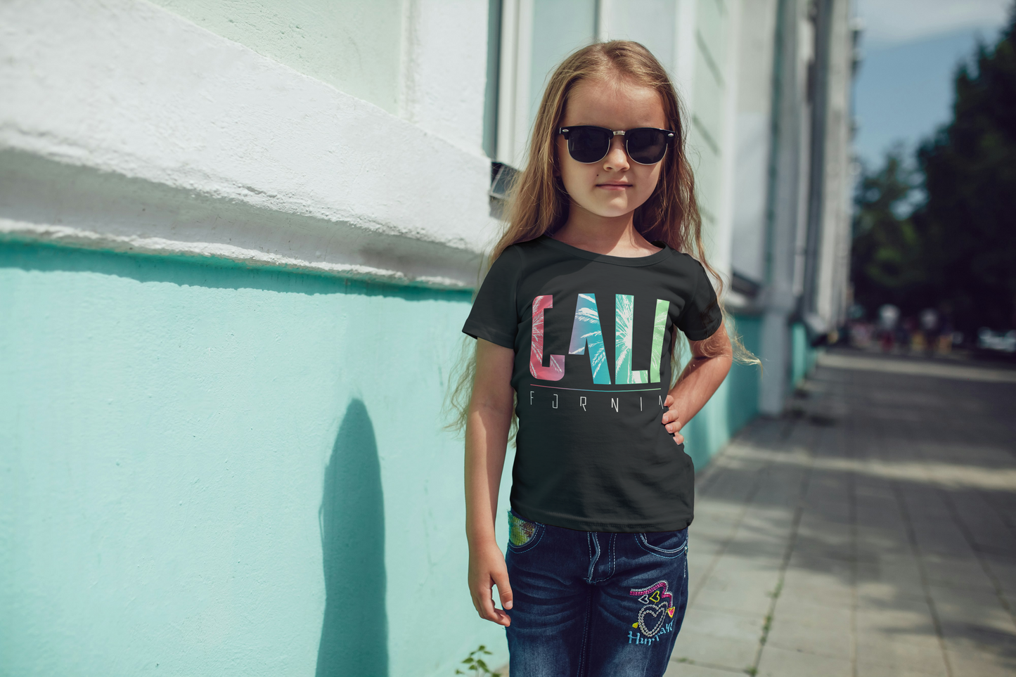Premium-T-Shirt für Kinder – Kalifornien