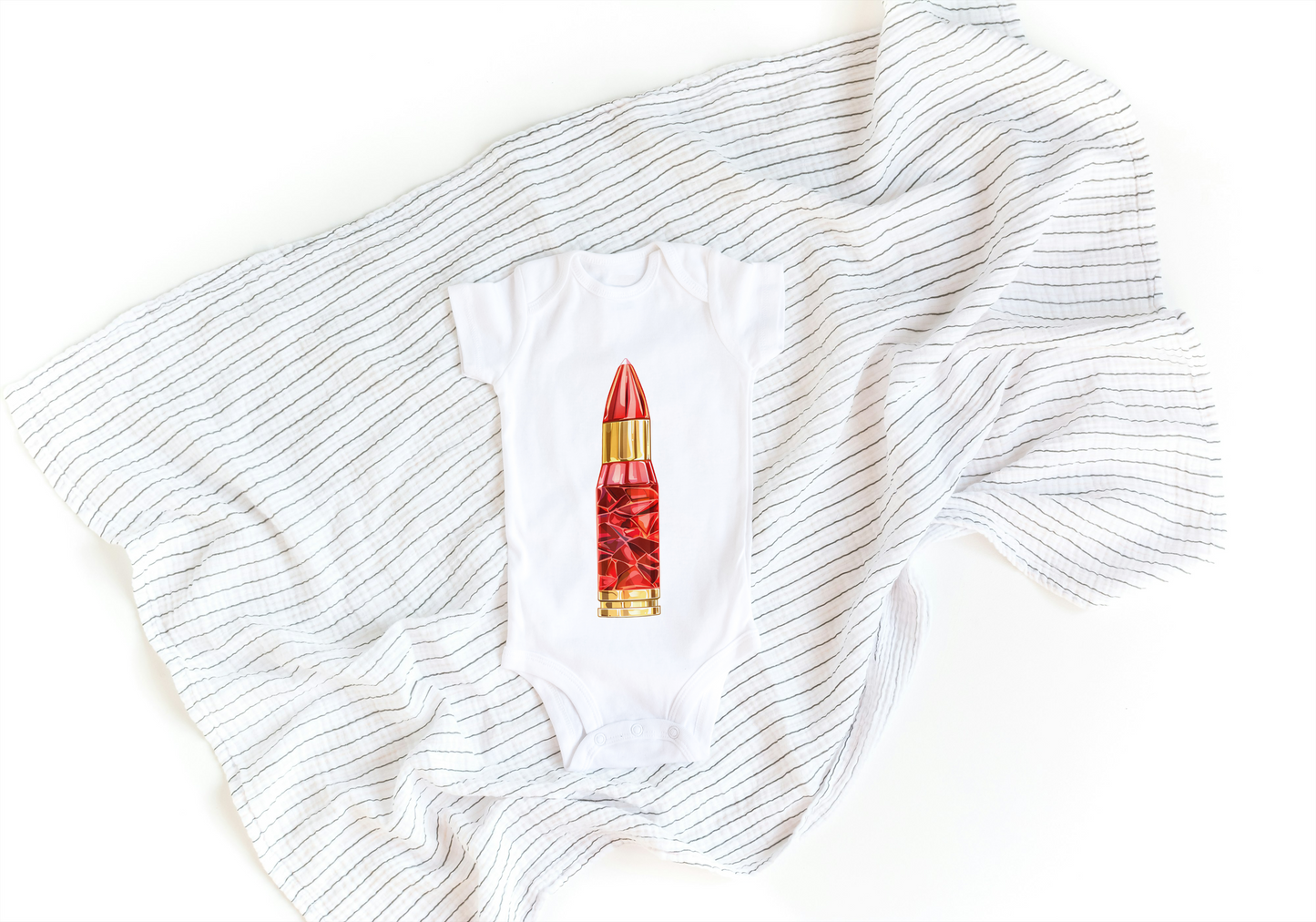 Premium Kurzarm-Babytrikot – Bullet