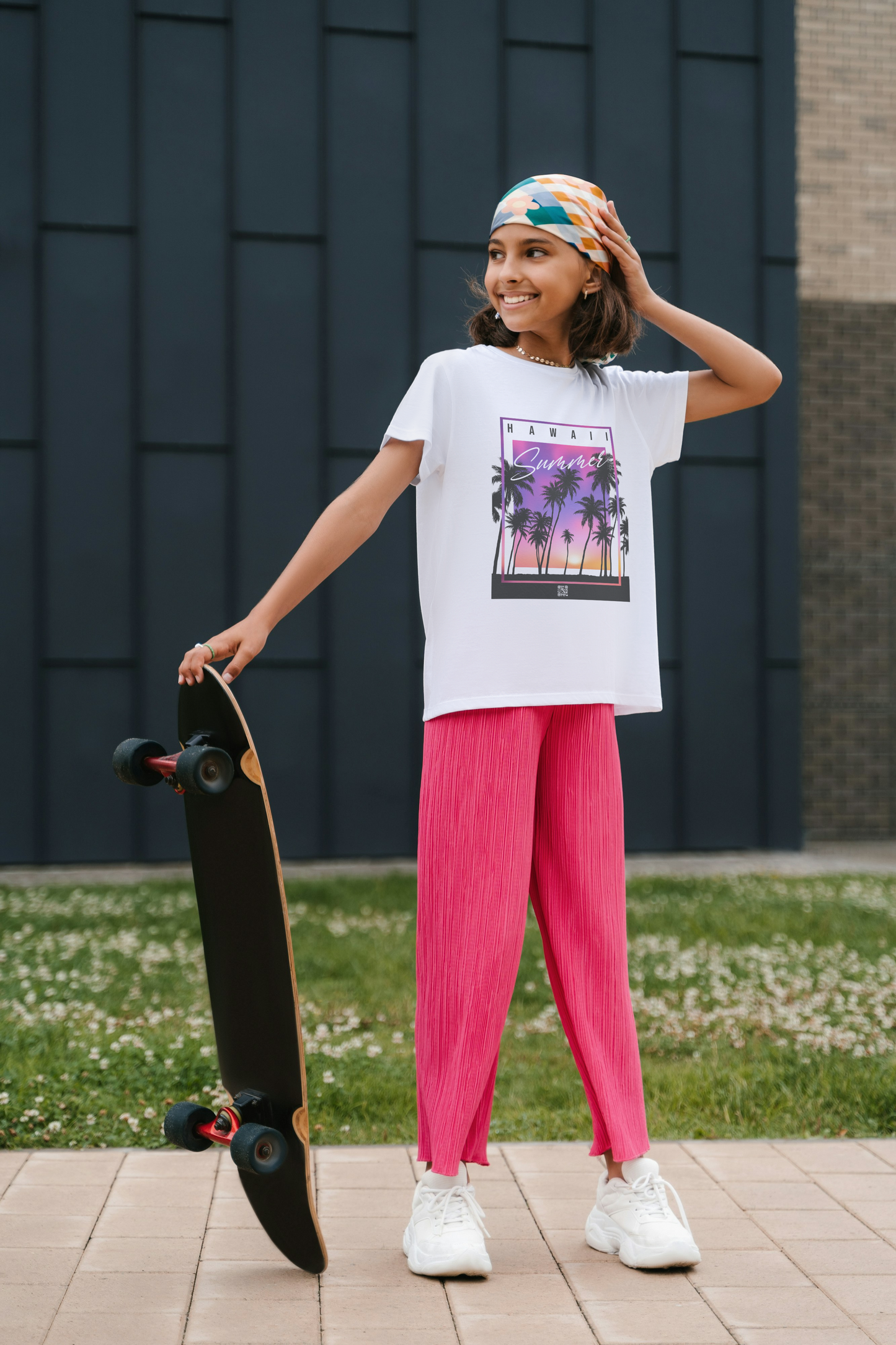 Premium-T-Shirt für Kinder – Hawaii-Sommer