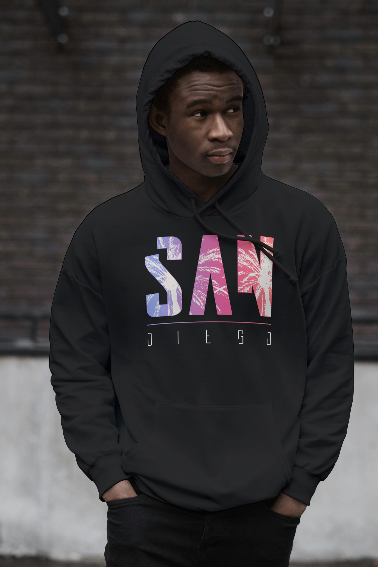 Premium Heavy Hoddie - San Diego