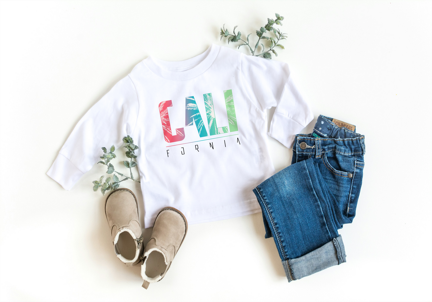 Kids Premium Crewneck - Cali