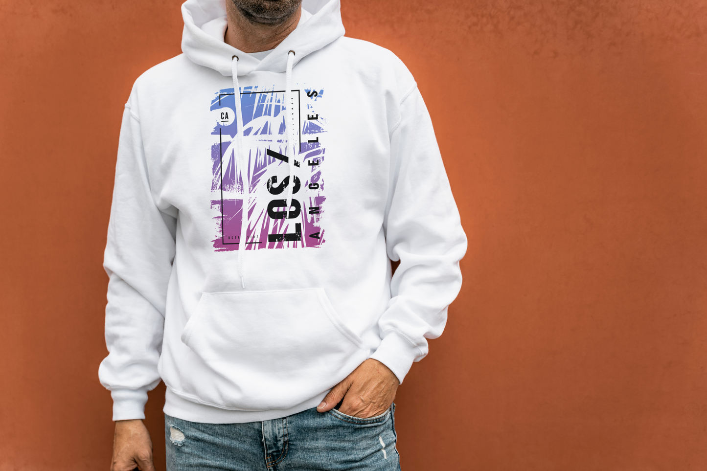 Premium Heavy Hoddie - LA