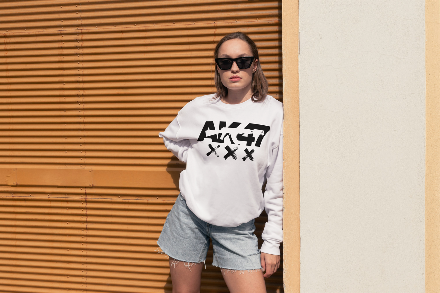 Women's Premium Crewneck - AK47